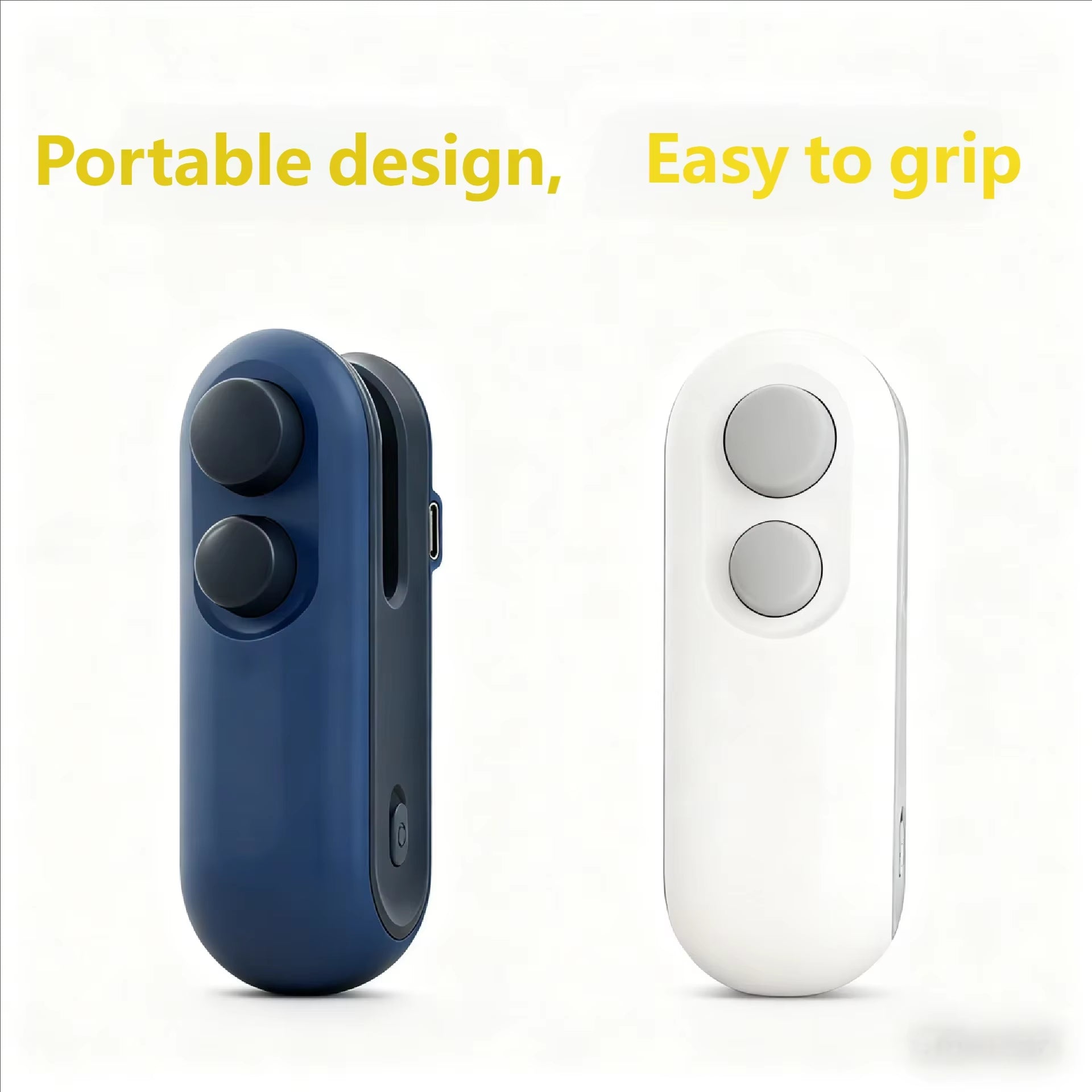 Mini Handheld Heat Sealer USB Rechargeable Food Storage Bag Plastic Packaging Machine Clip Bag Portable Food Sealer